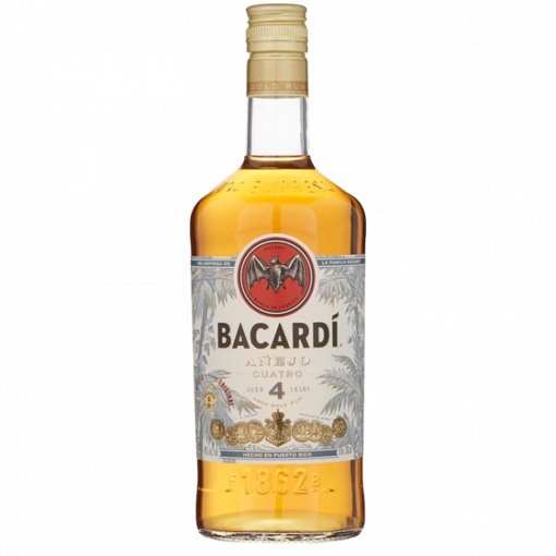 Afbeeldingen van BACARDI ANEJO CUATRO 70CL