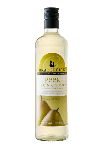 Afbeeldingen van BRAECKMANS PEREN JENEVER 21°  70CL