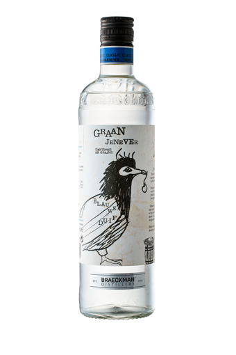 Afbeeldingen van BRAECKMANS BLAUWE DUIF JENEVER 30°  70CL