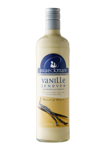 Afbeeldingen van BRAECKMANS VANILLE JENEVER 21°  70CL