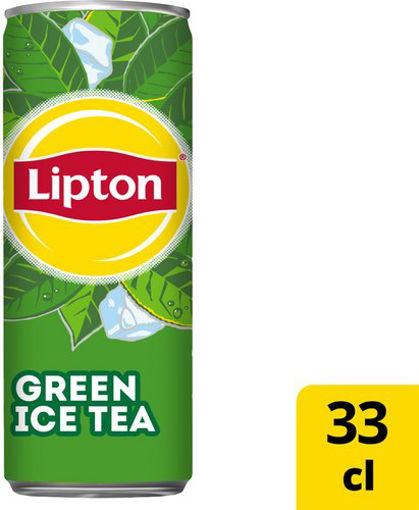 Afbeeldingen van LIPTON ICE TEA GREEN BLIK 33CL