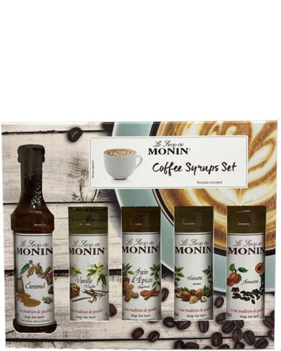 Afbeeldingen van MONIN COFFEE SIROPEN SET