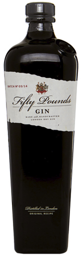 Afbeeldingen van FIFTY POUNDS GIN 43,5° 70CL