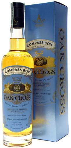 Afbeeldingen van COMPASS BOX OAK CROSS 43° 70CL