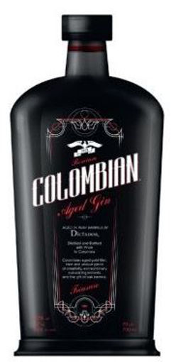 Afbeeldingen van DICTADOR COLOMBIAN BLACK AGED DRY GIN 43° 70CL