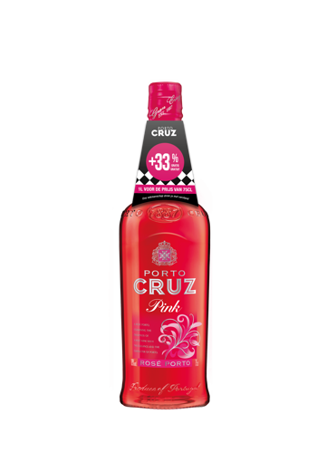 Afbeeldingen van PORTO CRUZ PINK 75CL +33% GRATIS