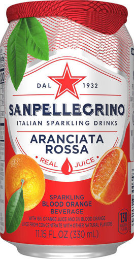 Afbeeldingen van SAN PELLEGRINO ARANCIATA ROSSA BLIK 33CL