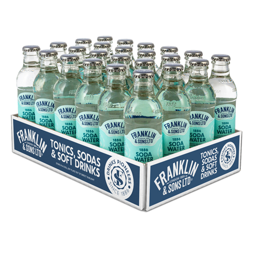 Afbeeldingen van FRANKLIN'S SCOTTISH SODA WATER 24X20CL