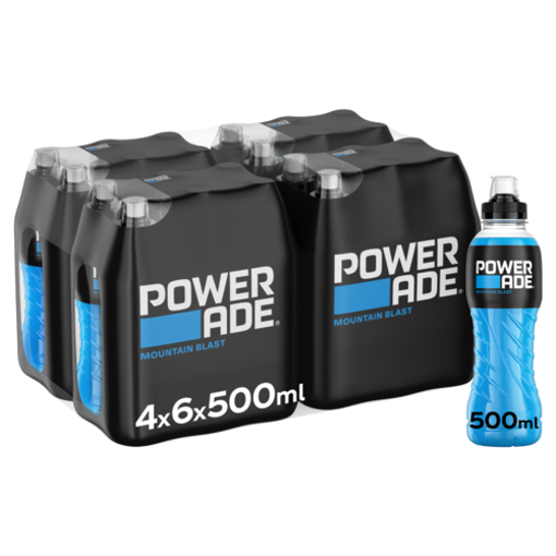 Afbeeldingen van POWERADE MNT BLAST PET 24X50CL