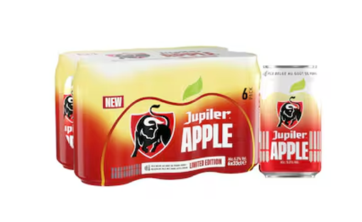 Afbeeldingen van JUPILER APPLE BLIK 5,2% 6x33CL